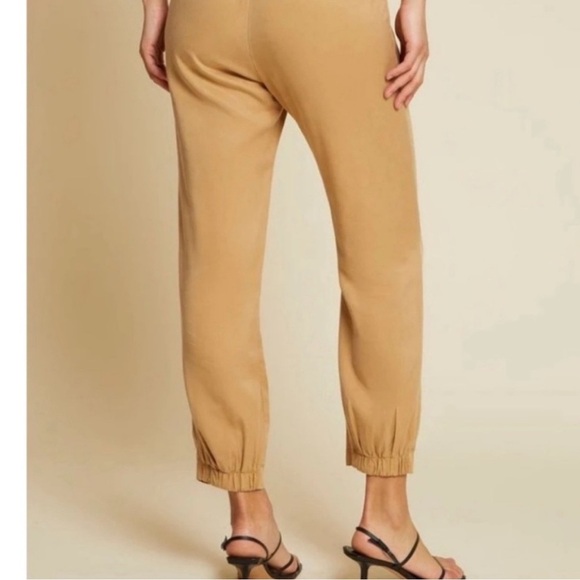 Nation LTD Berlin Pant‎ Women’s Size Small High Rise Straight Leg Pull On Tan - Picture 3 of 12
